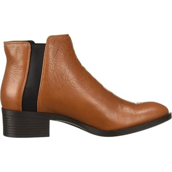 Kenneth Cole New York Women's Levon Chelsea Fashion Boot with Elastic Cognac 7M - Picture 3 of 8